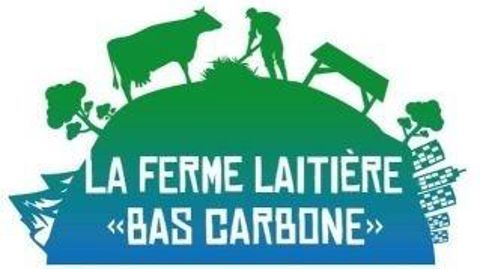 Logo de ferme laitière bas carbone Logo de ferme laitière bas carbone